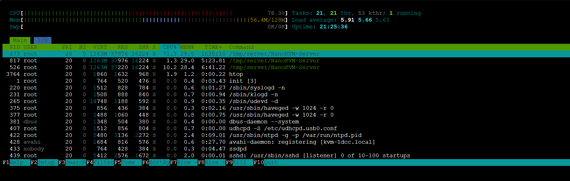 web-terminal-htop